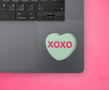 Load image into Gallery viewer, XOXO Candy Heart Gift Tag / Sticker in one