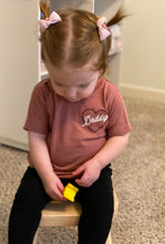 Load image into Gallery viewer, Kids Valentine's Day Daddy Heart Graphic Tee