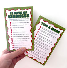 Load image into Gallery viewer, 12 Day of Kindness Advent Coloring Gift Set with Fabric Markers