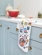 Load image into Gallery viewer, 12 Day of Kindness Advent Coloring Gift Set with Fabric Markers