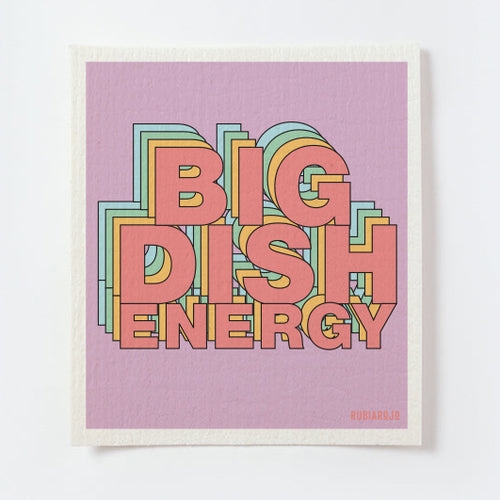 Big Dish Energy Swedish Dish Cloth