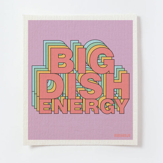 Big Dish Energy Swedish Dish Cloth