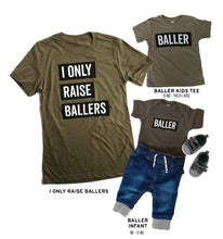 Load image into Gallery viewer, I Only Raise Ballers Adult Tee