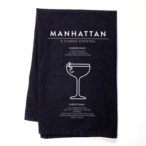 Manhattan Black Towel