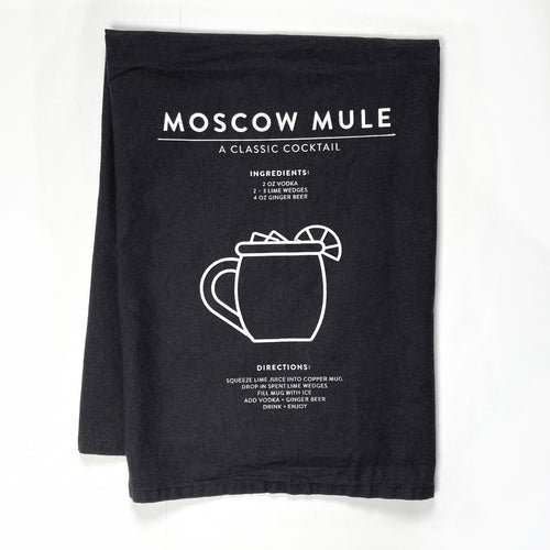 Moscow Mule Black Towel